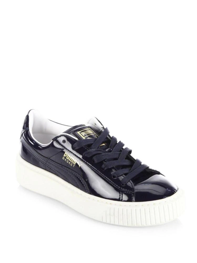 商品Puma|Puma - Leather Basket Platform Sneakers,价格¥300,第1张图片