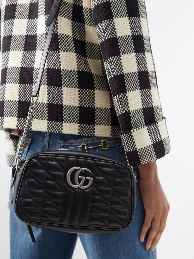 商品Gucci|GG Marmont leather cross-body bag,价格¥14609,第2张图片详细描述