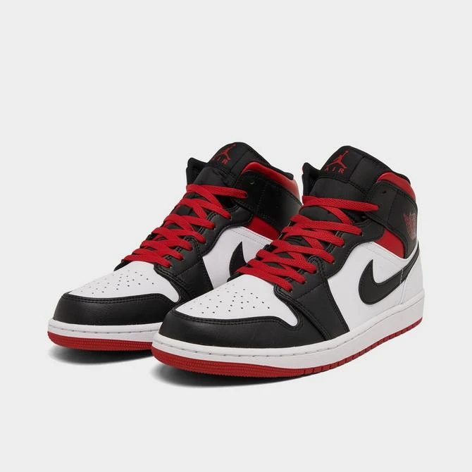 商品Jordan|Men's Air Jordan Retro 1 Mid Casual Shoes,价格¥670,第2张图片详细描述