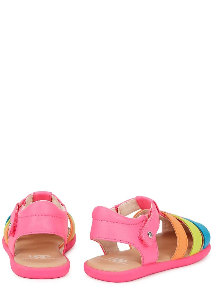 商品UGG|KIDS Kolding pink faux leather sandals (IT22-IT30),价格¥173,第2张图片详细描述