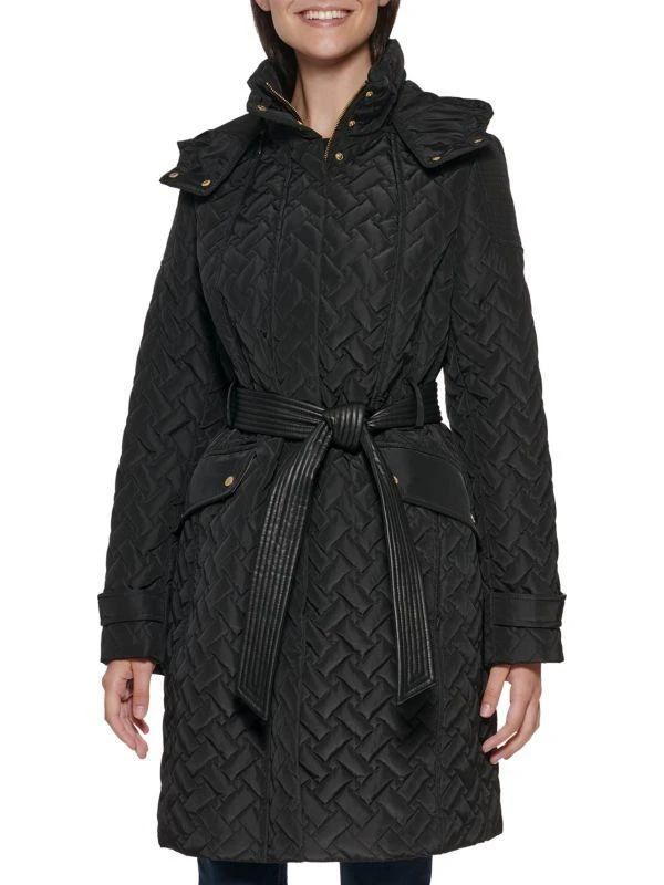 商品Cole Haan|Quilted & Hooded Jacket,价格¥704,第1张图片