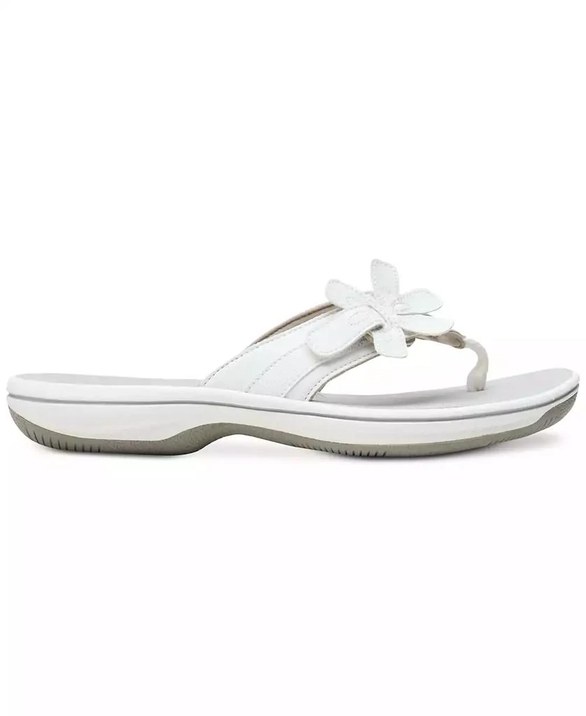 商品Clarks|Women's Cloudsteppers Brinkley Flora Sandals,价格¥209,第2张图片详细描述