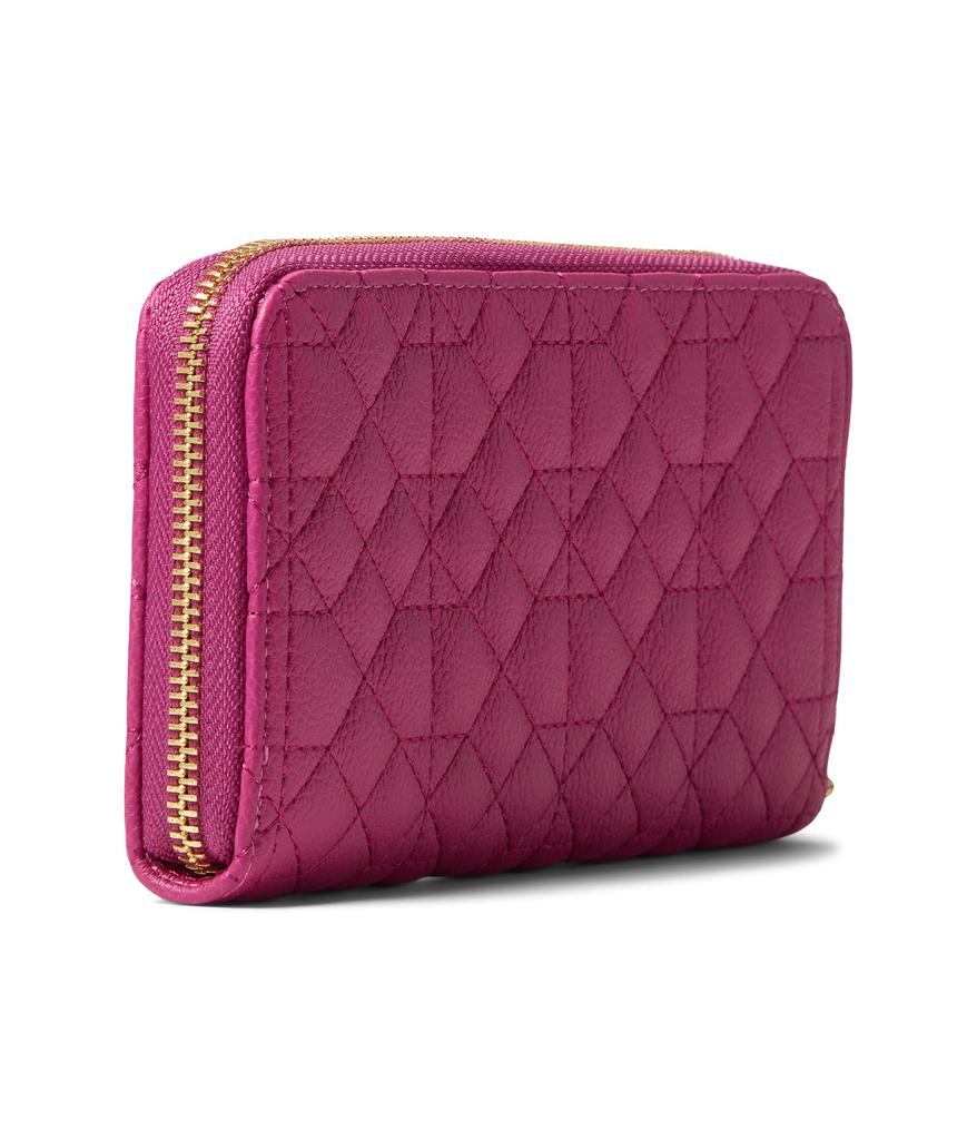 Quilted Slim Zip Wallet商品第2张图片规格展示