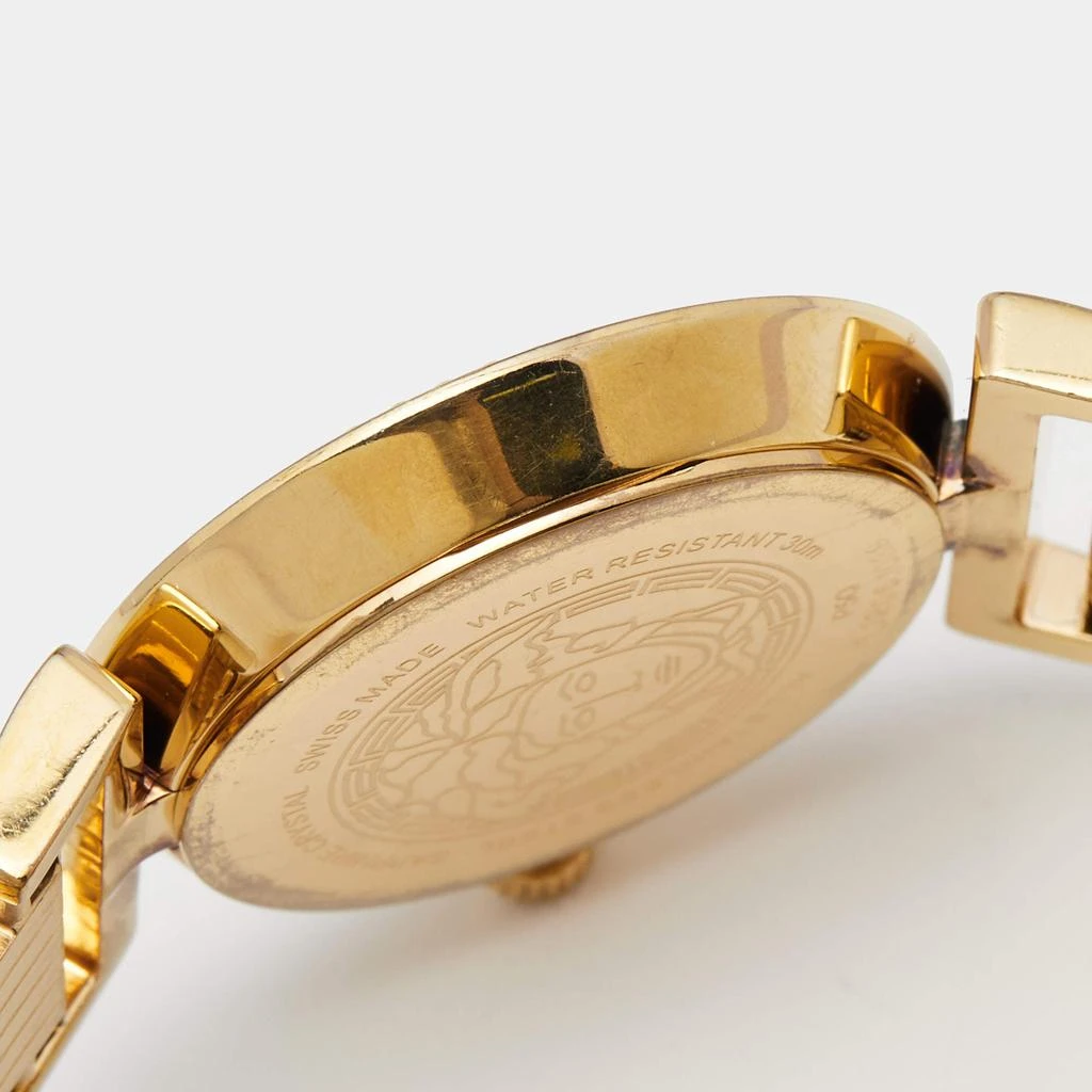 Versace Silver Rose Gold Plated Stainless Steel Vanity P5Q Women's Wristwatch 35 mm 商品