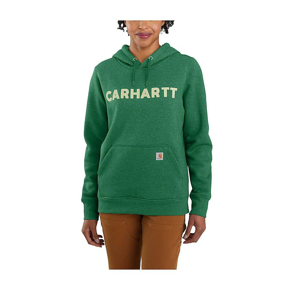 商品Carhartt|Carhartt Women's Relaxed Fit Midweight Logo Graphic Sweatshirt,价格¥83,第1张图片