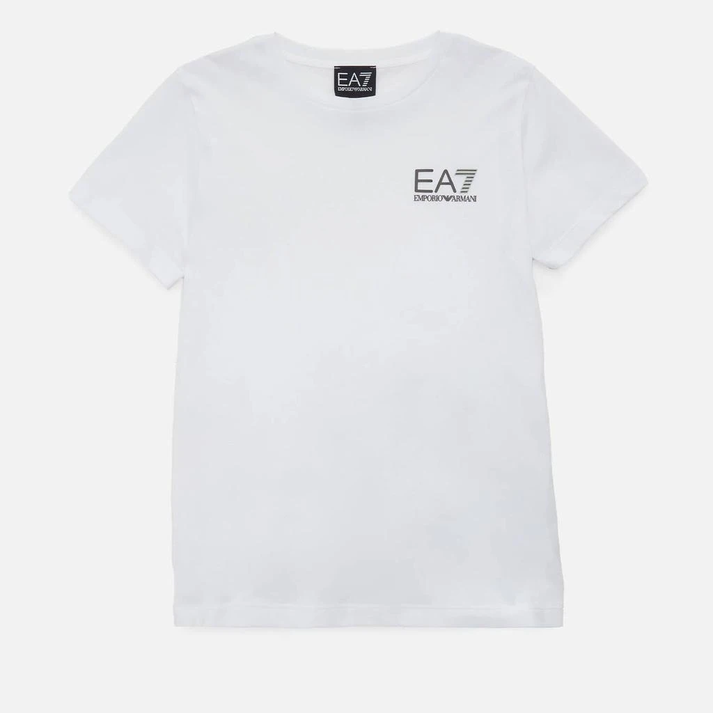 商品EA7|EA7 Boys' Core Identity T-Shirt - White,价格¥150,第1张图片