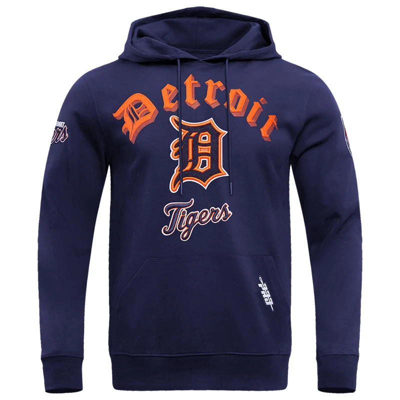 商品Pro Standard|Pro Standard Tigers Old English Pullover Hoodie - Men's,价格¥915,第1张图片