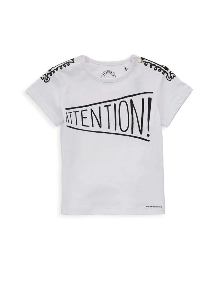 商品Burberry|Burberry - Baby's & Toddler's Attention Cotton Tee,价格¥260,第1张图片