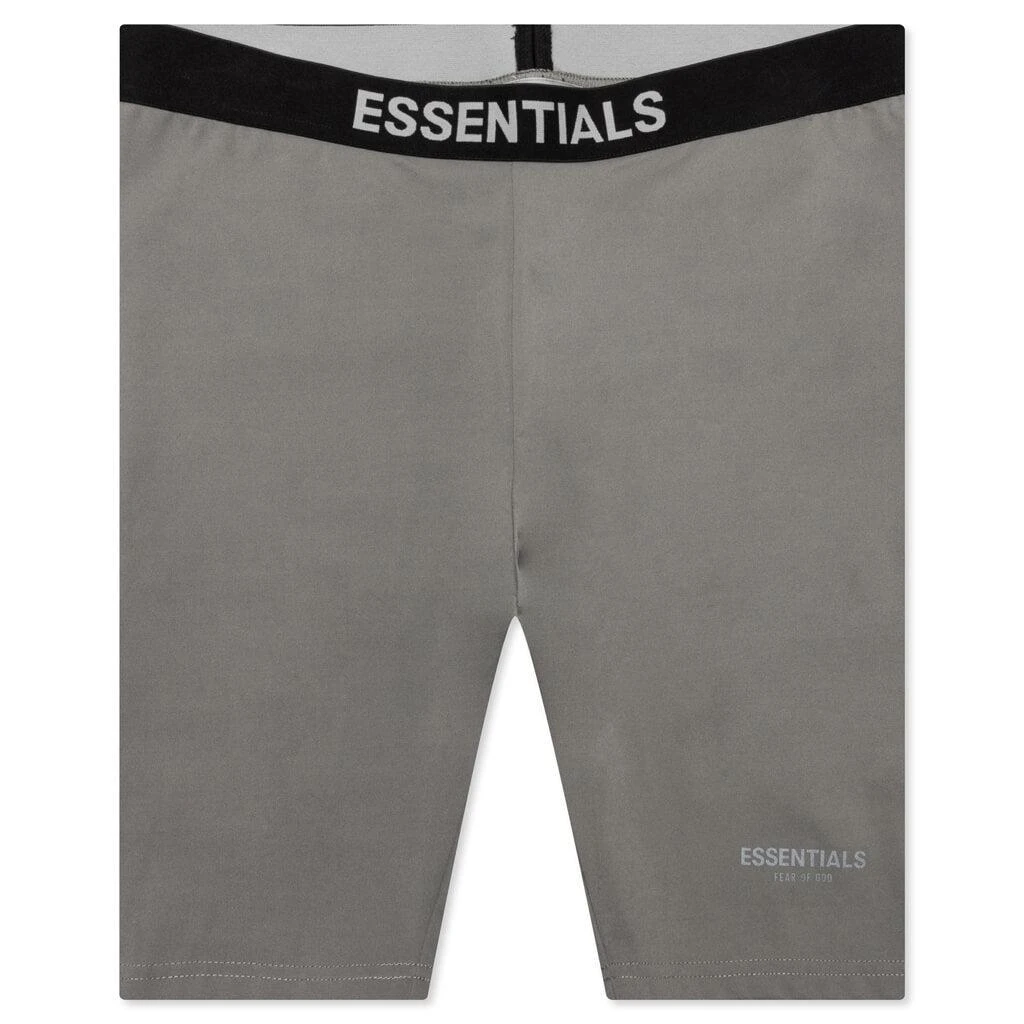 商品Essentials|Fear of God Essentials Athletic Biker Short - Charcoal,价格¥264,第1张图片