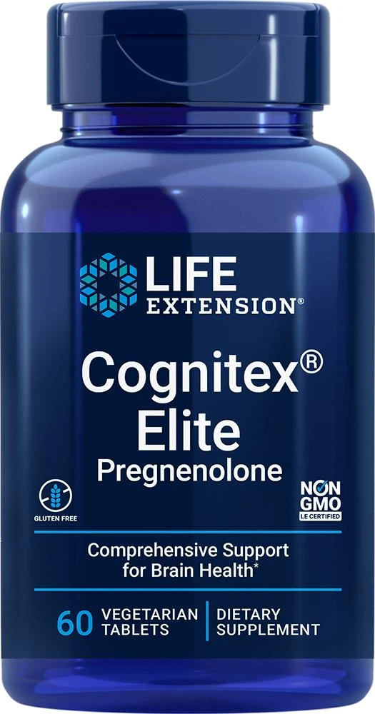 商品Life Extension|Life Extension Cognitex® Elite Pregnenolone (60 vegetarian tablets),价格¥315,第1张图片