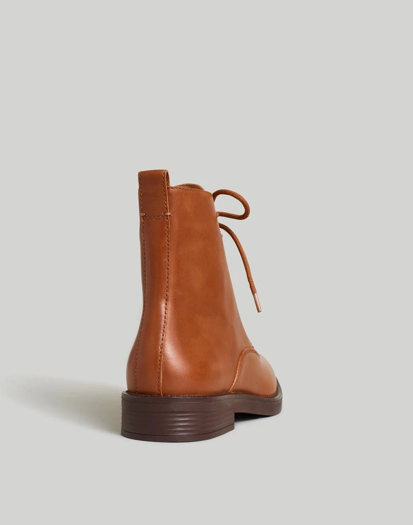 商品Madewell|The Evelyn Lace-Up Ankle Boot,价格¥555,第3张图片详细描述