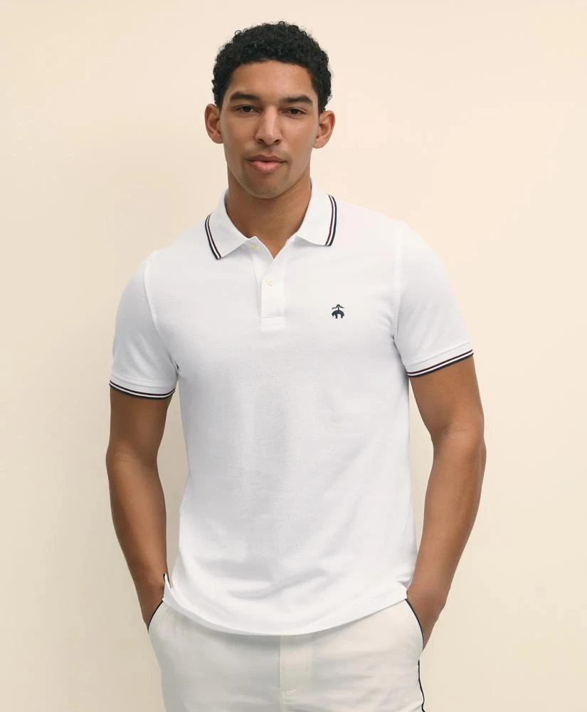 商品Brooks Brothers|男款棉质经典 pique polo 衫,价格¥721,第1张图片