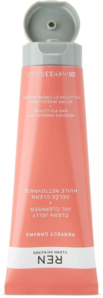 商品REN Clean Skincare|Perfect Canvas Clean Jelly Oil Cleanser, 100 mL,价格¥315,第2张图片详细描述