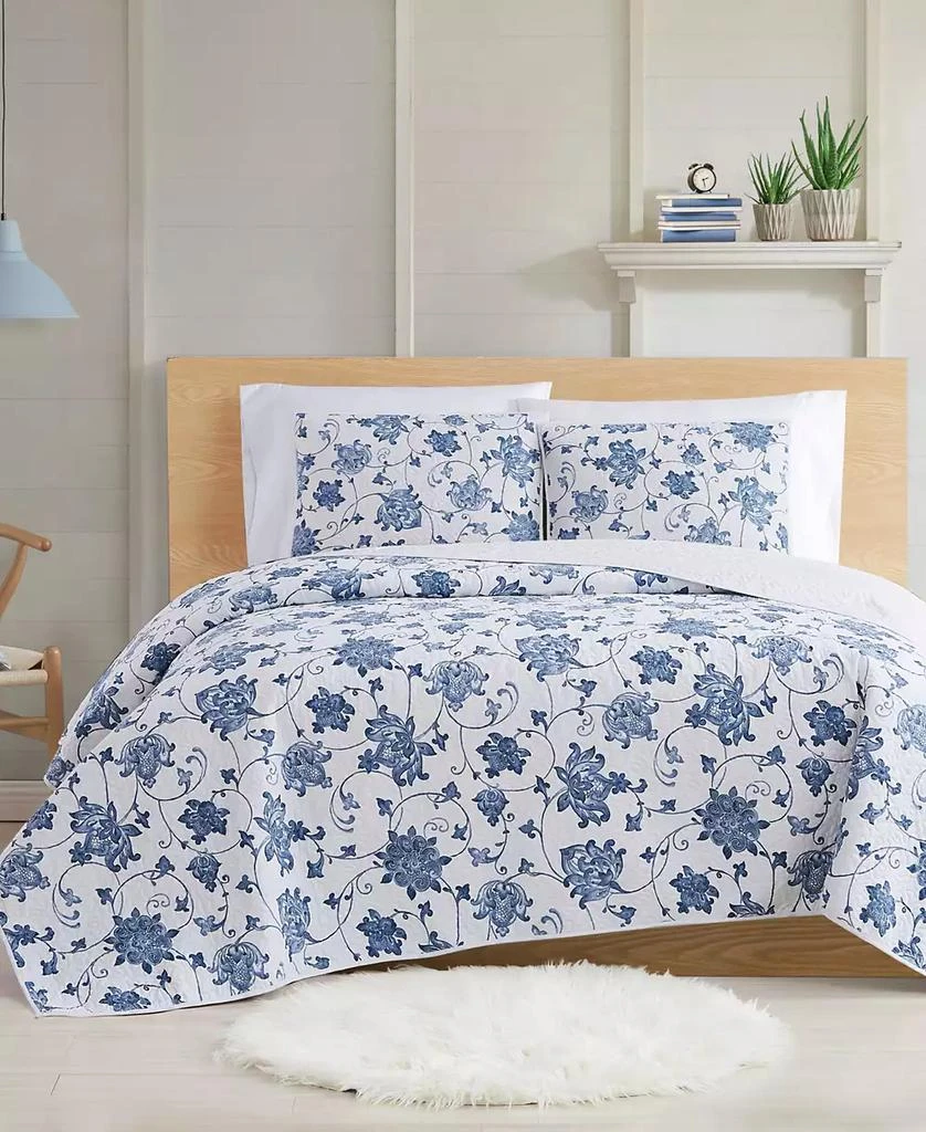 商品Macy's|Estate Bloom 2-Pc. Quilt Set,价格¥403,第4张图片详细描述