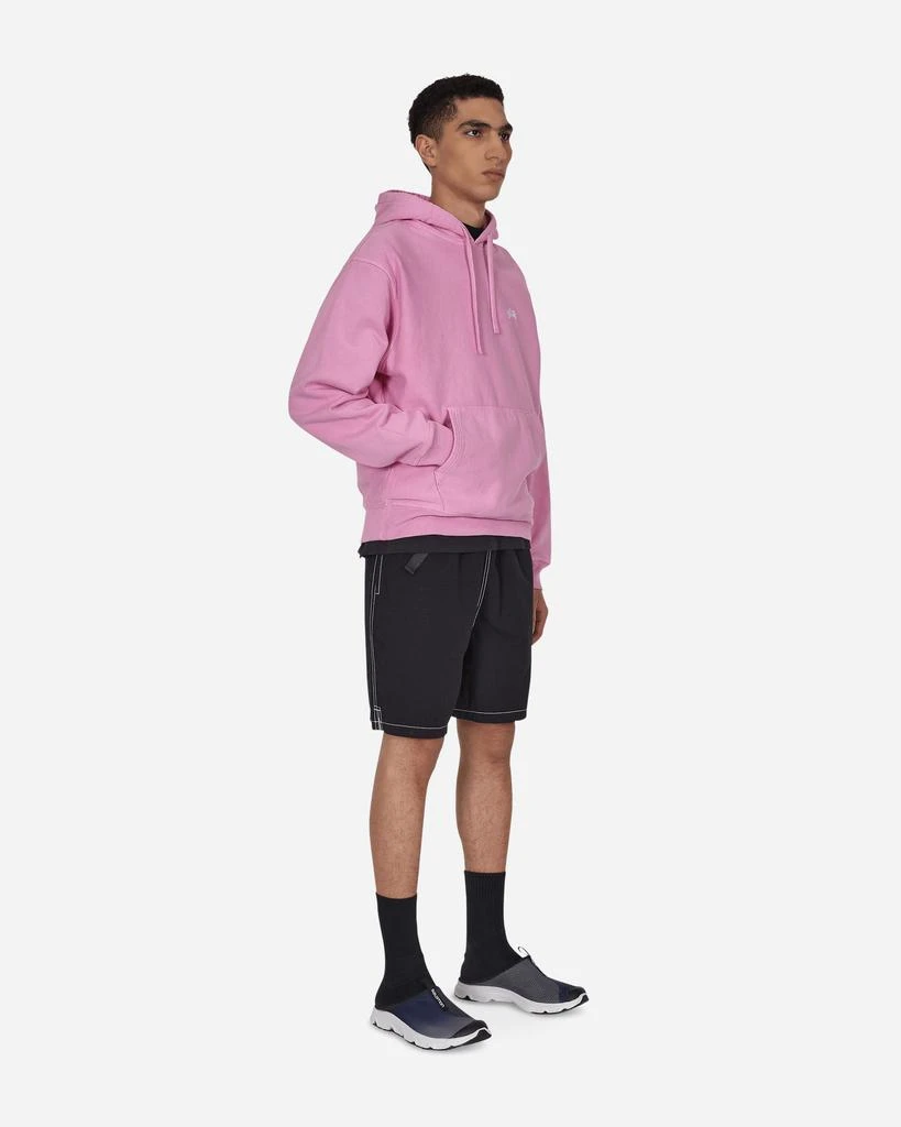 商品STUSSY|Stock Logo Hooded Sweatshirt Pink,价格¥874,第4张图片详细描述