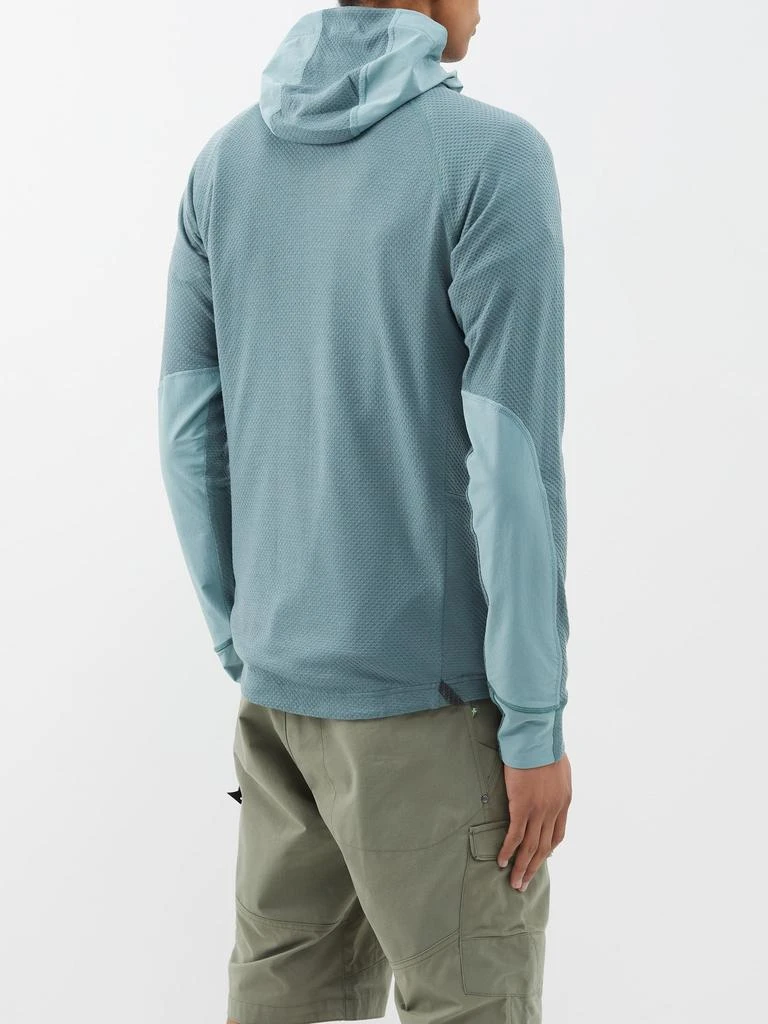 商品Klattermusen|Hugin zip-front technical-knit hoodie,价格¥1174,第5张图片详细描述