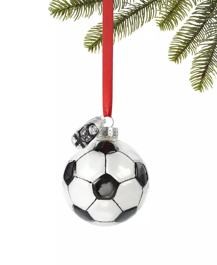 商品Holiday Lane|Sports Soccer Ball Ornament, Exclusively at Macy's,价格¥45,第1张图片