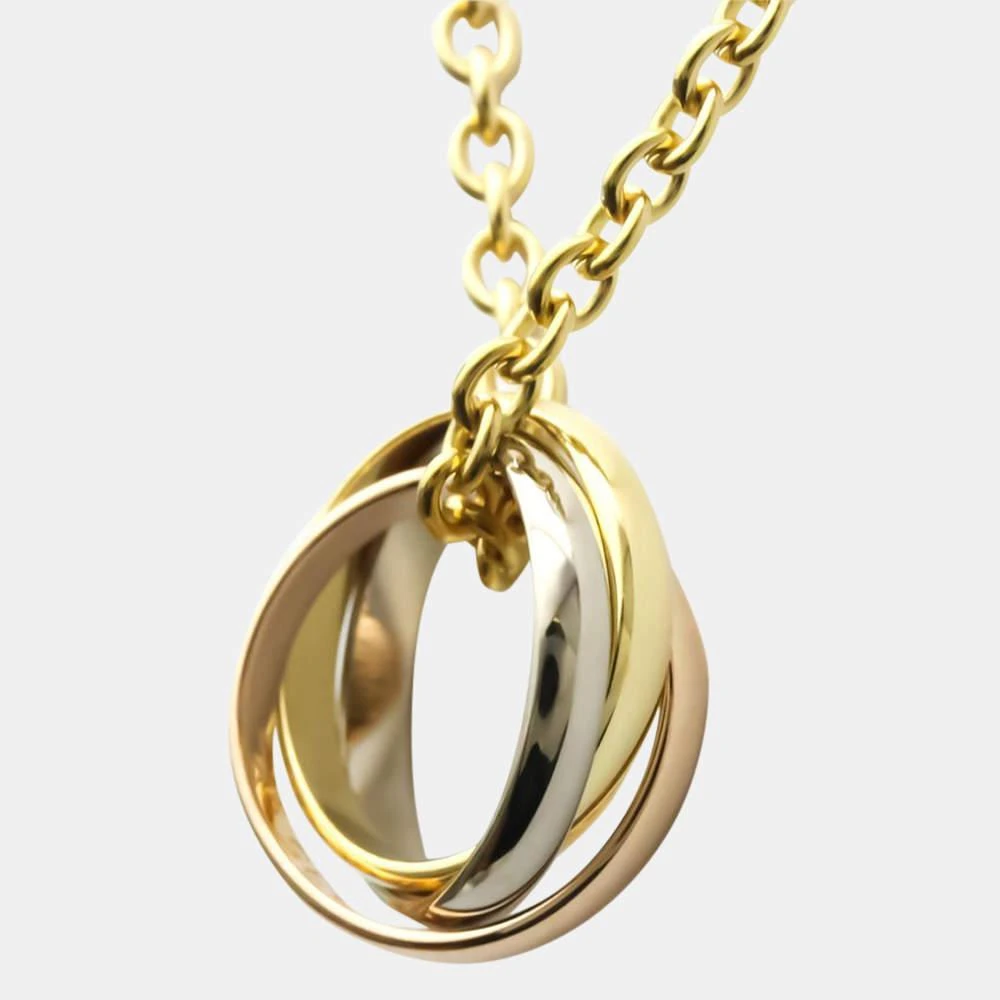商品[二手商品] Cartier|Cartier Trinity De Cartier 18K Yellow Rose and White Gold Necklace,价格¥8592,第2张图片详细描述