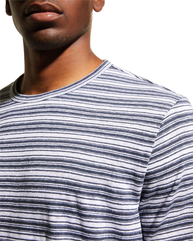 Men's Variegated Stripe T-Shirt商品第5张图片规格展示