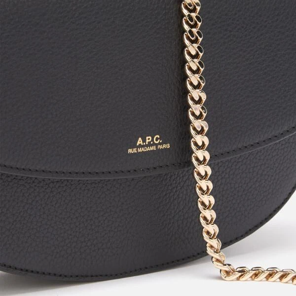 商品A.P.C.|A.P.C. Women's Geneve Chain Cross Body Bag - Black,价格¥2869,第4张图片详细描述