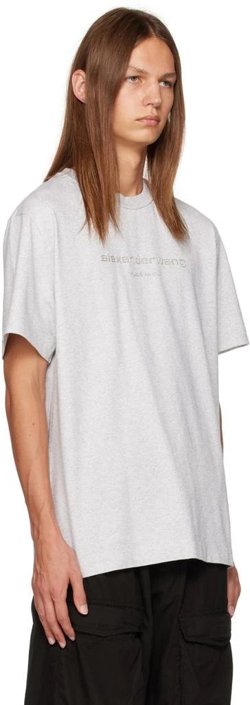 商品Alexander Wang|Gray Glittered T-Shirt,价格¥1755,第2张图片详细描述