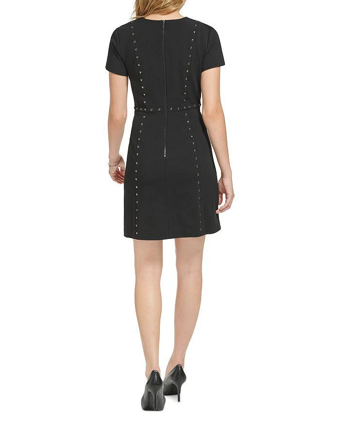 商品Karl Lagerfeld Paris|Studded Scuba Crepe Dress,价格¥665,第2张图片详细描述