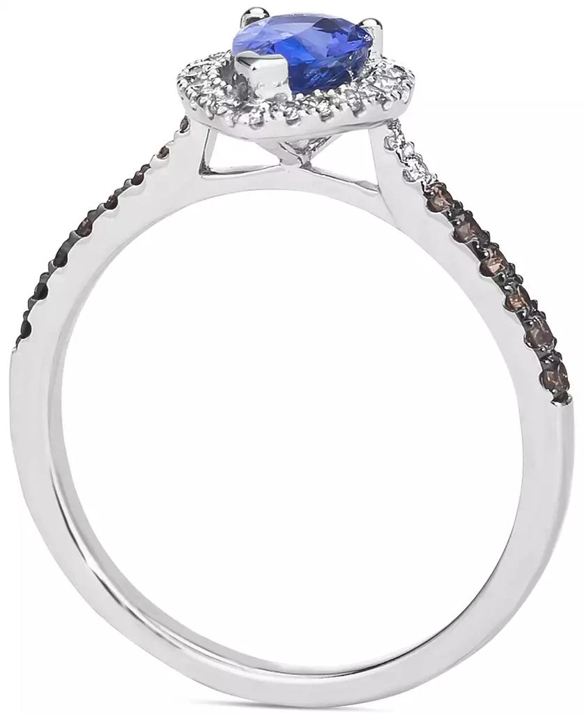 商品Le Vian|Blueberry Tanzanite (1/2 ct. t.w.) & Diamond (1/3 ct. t.w.) Ring in 14k White Gold,价格¥16584,第3张图片详细描述