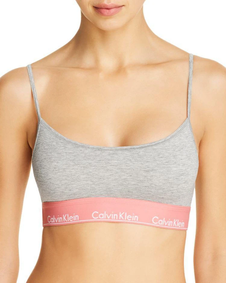 商品Calvin Klein|Modern Cotton Unlined Bralette,价格¥159,第1张图片