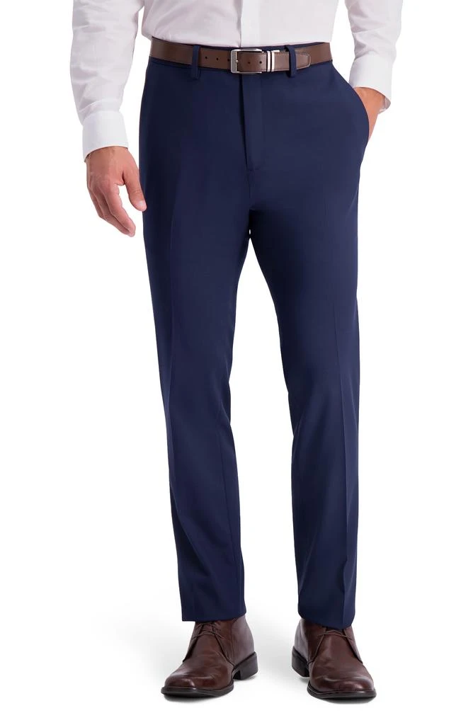 商品Kenneth Cole|Reaction Shadow Check Slim Fit Dress Pants,价格¥376,第1张图片