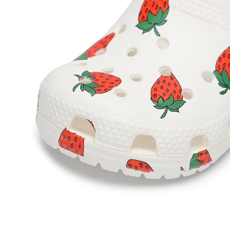 Classic food print clog k 经典食物印花图案小克骆格 儿童凉鞋拖鞋洞洞鞋 商品