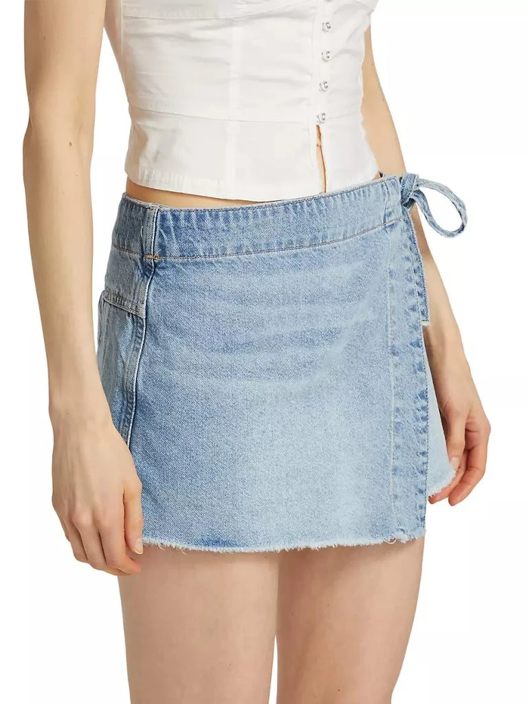 商品Free People|Emmy Denim Miniskort,价格¥661,第4张图片详细描述