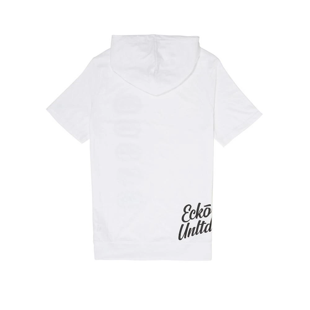 商品Ecko Unltd|Men's Short Sleeve Hoodie with Vert Rhino Repeat,价格¥358,第2张图片详细描述