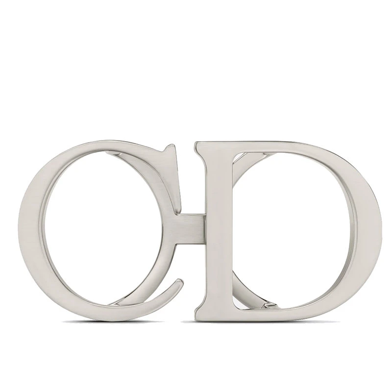 商品Dior|【预售3-7天】DIOR/迪奥  男士CD标志黄铜镀钯饰面皮带扣35毫米4900PLMET_H02K,价格¥2207,第1张图片