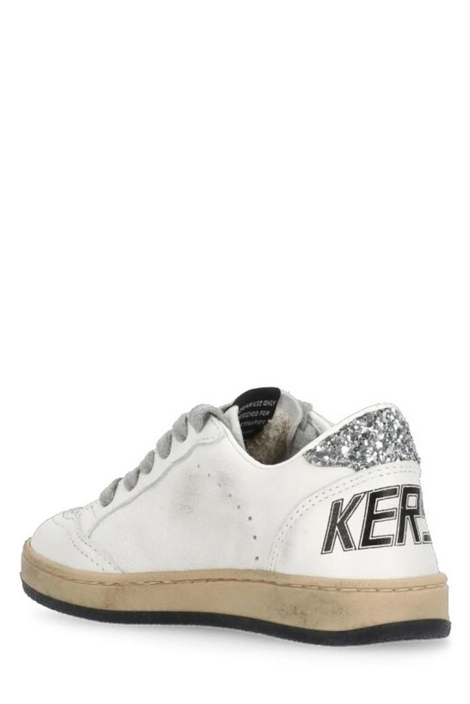 商品Golden Goose|Golden Goose Kids Ball Star Patch Round Toe Sneakers,价格¥1116,第3张图片详细描述