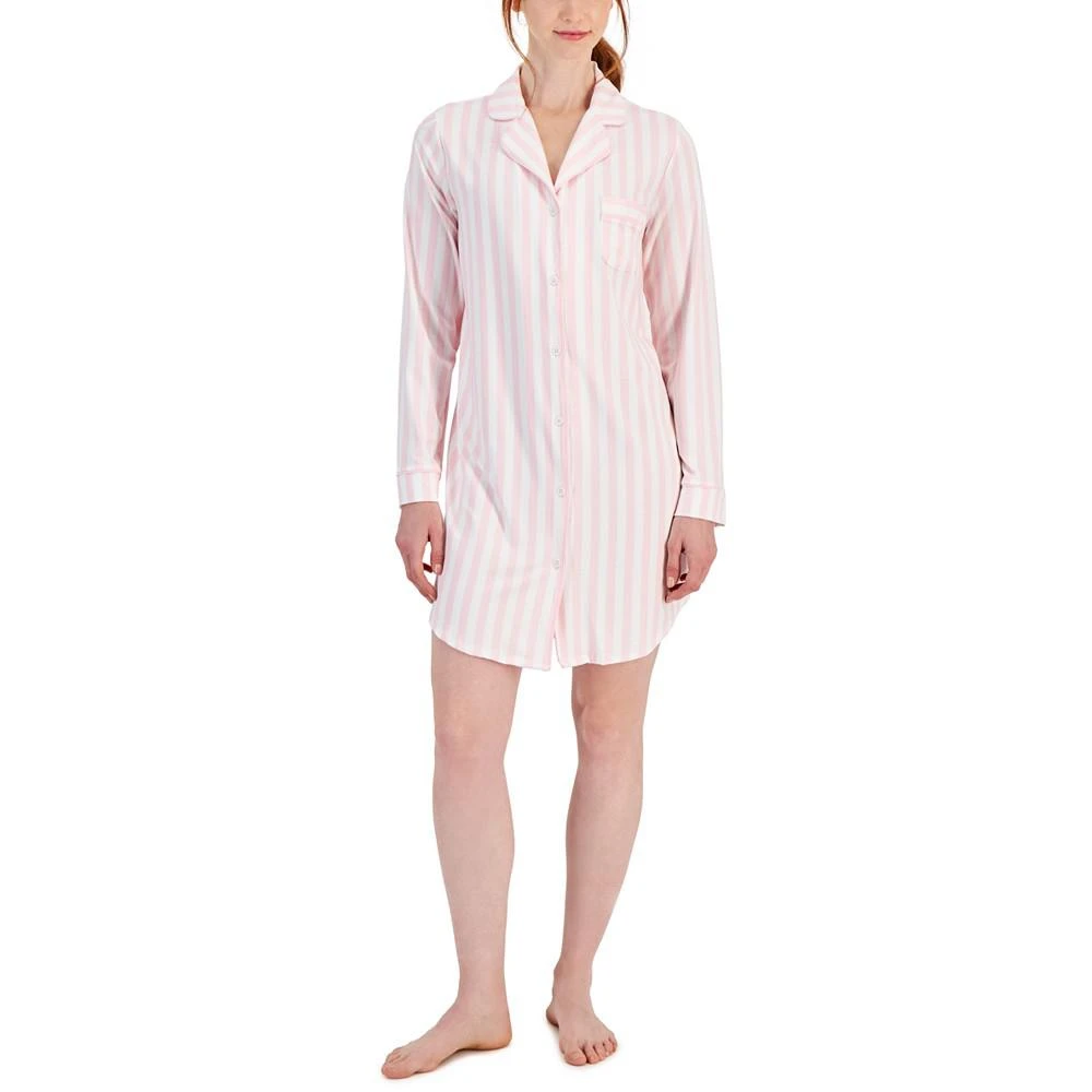 商品Charter Club|Sueded Super Soft Knit Sleepshirt Nightgown, Created for Macy's,价格¥112,第1张图片