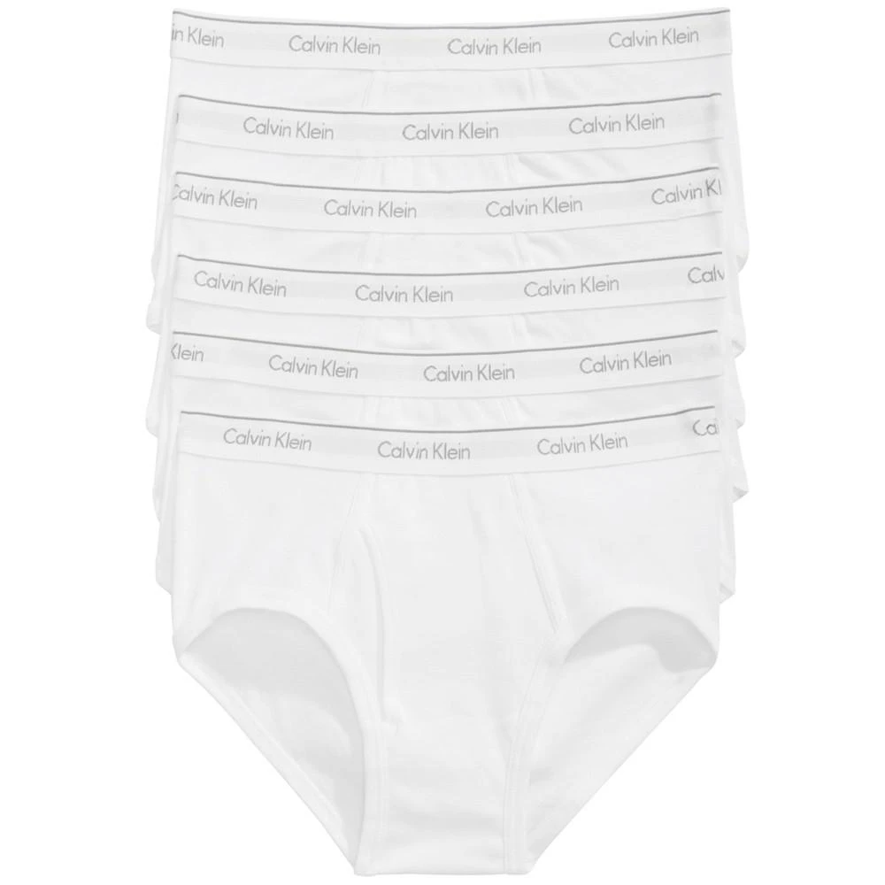 商品Calvin Klein|Men's 6-Pack Cotton Briefs Underwear,价格¥343,第1张图片