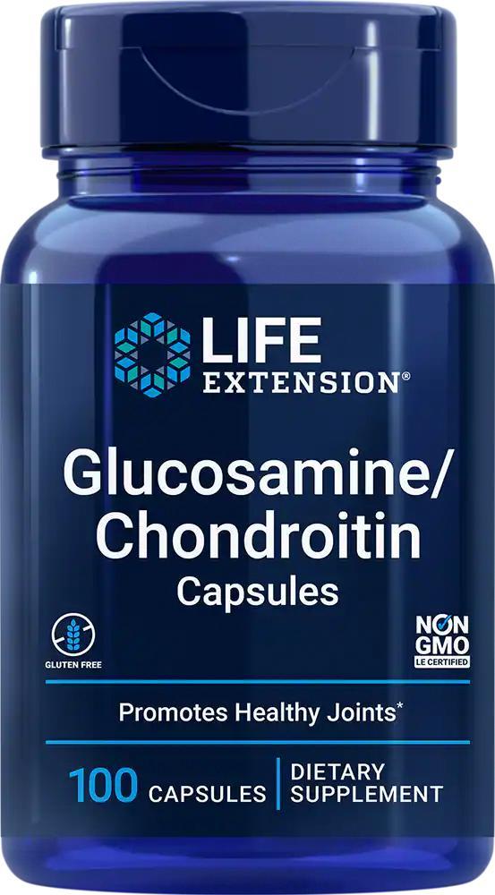 商品Life Extension|Life Extension Glucosamine/Chondroitin (100 Capsules),价格¥212,第1张图片