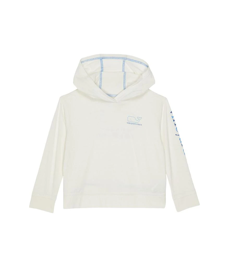 商品Vineyard Vines|Graphic Hoodie Long Sleeve T-Shirt (Toddler/Little Kids/Big Kids),价格¥358,第1张图片