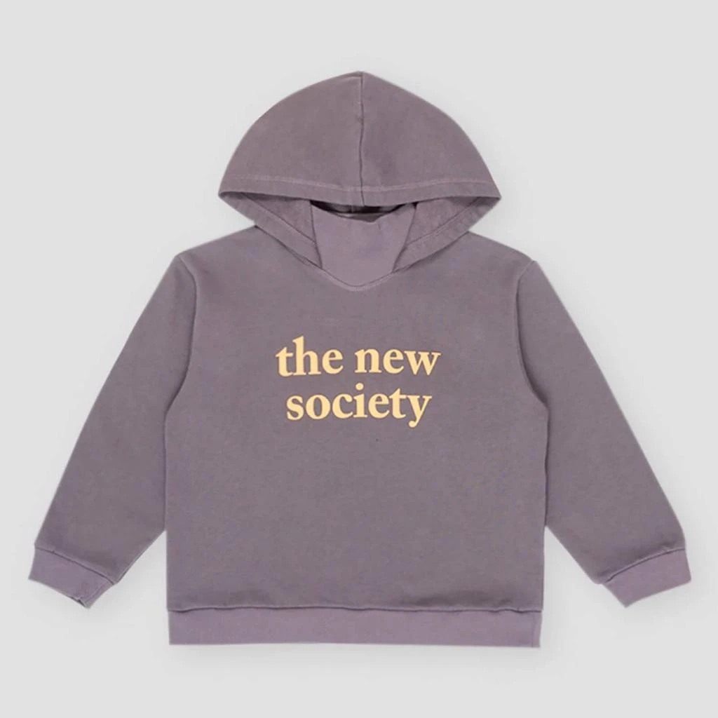 商品The Hut|The New Society Girls' Logo-Detailed Cotton Hoodie,价格¥161,第1张图片