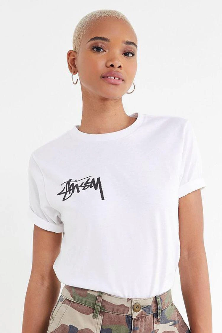 商品STUSSY|Stussy Stock Logo T恤,价格¥151,第4张图片详细描述