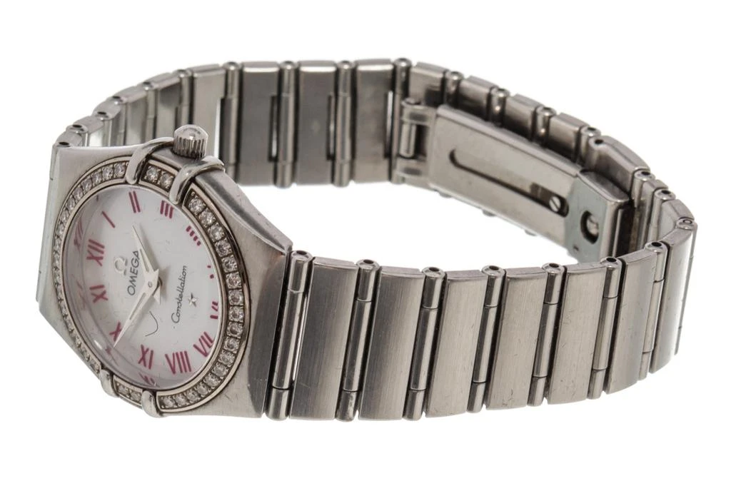 商品[二手商品] Omega|Omega Silver Constellation Quadrella Watch,价格¥31864,第4张图片详细描述