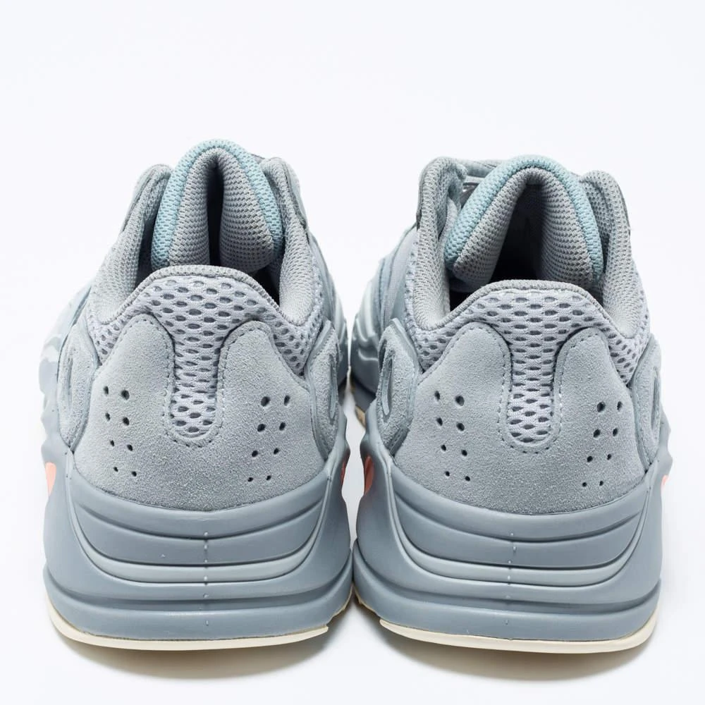 商品YEEZY|Yeezy x Adidas Two-Tone Suede and Mesh Boost 700 Inertia Sneakers Size 40 2/3,价格¥3318,第5张图片详细描述
