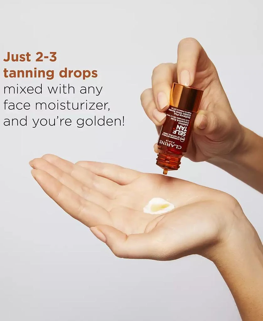 商品Clarins|Self Tanning Face Booster Drops, 0.5 oz.,价格¥270,第5张图片详细描述