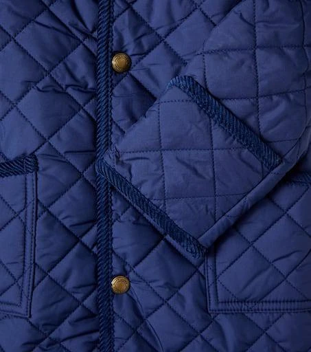 商品Ralph Lauren|Baby corduroy-trimmed quilted onesie,价格¥1909,第3张图片详细描述