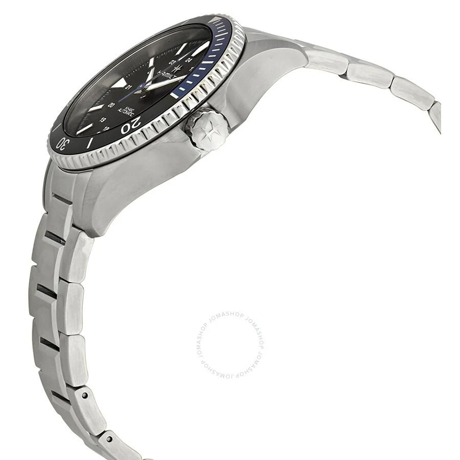 商品Hamilton|Khaki Navy Scuba Automatic Batman Bezel Men's Watch H82315131,价格¥4732,第2张图片详细描述