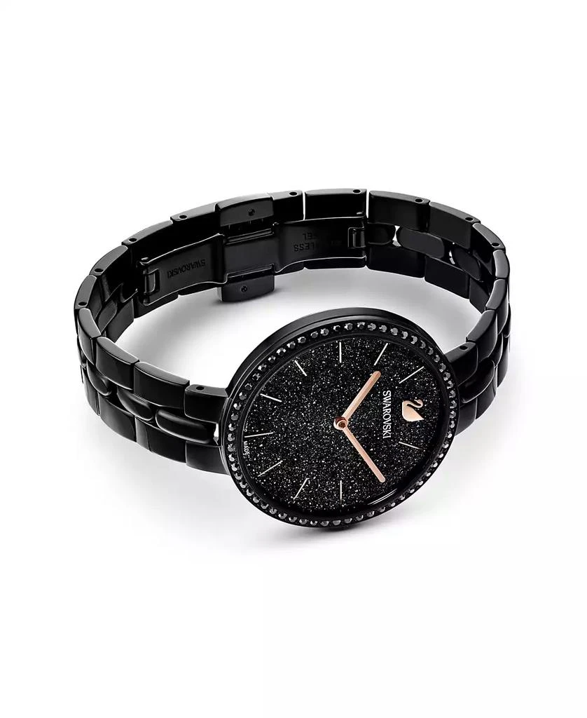 商品Swarovski|Cosmopolitan Black Metal Bracelet Watch, 31.75 mm,价格¥1573,第3张图片详细描述