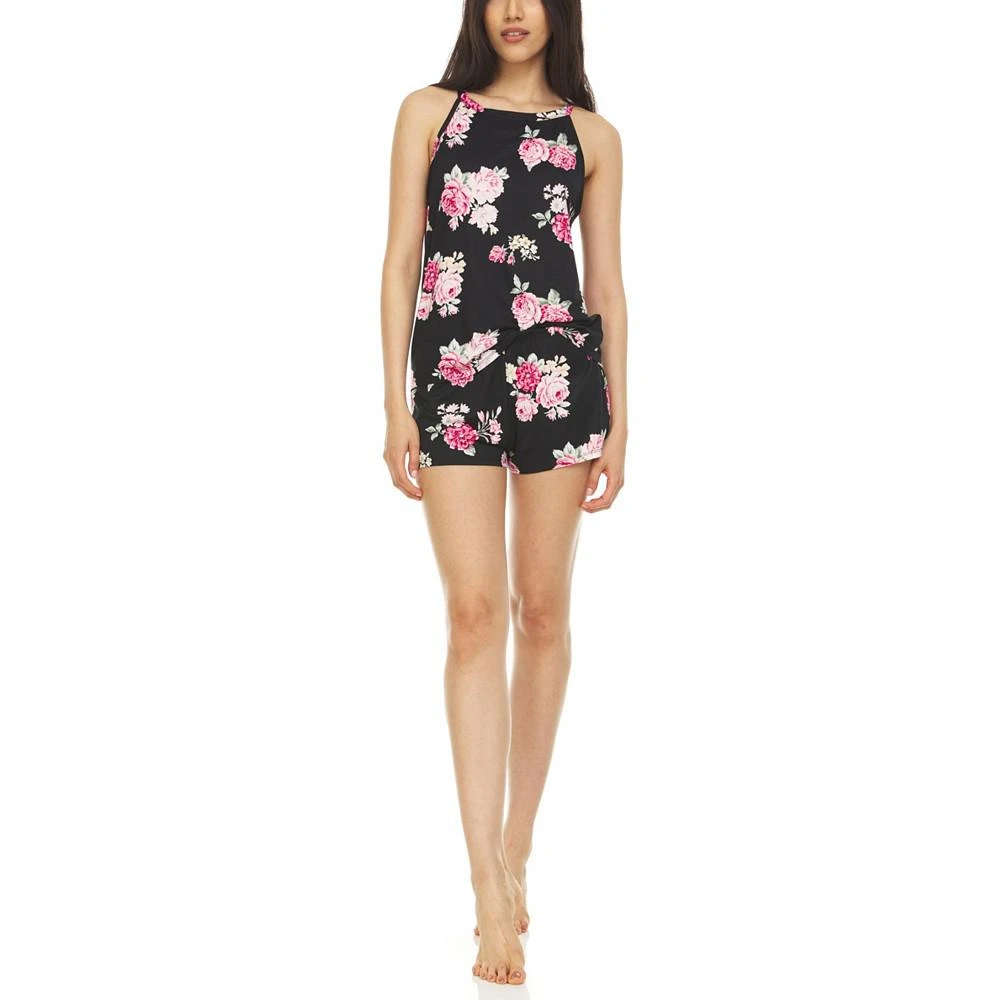 商品Flora Nikrooz|Women's Georgie Robe, Top and Shorts Travel 3 Piece Set,价格¥311,第4张图片详细描述