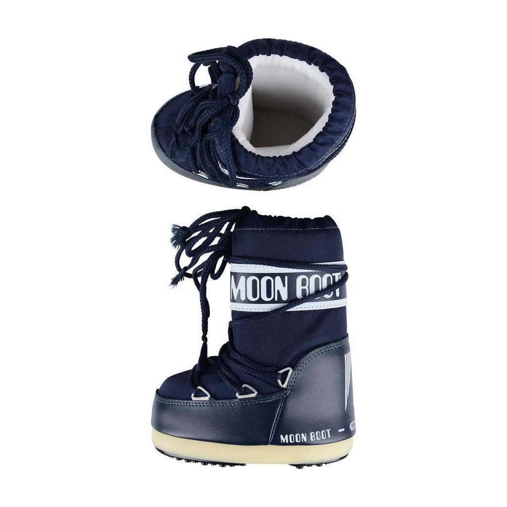 Moon Boot Pink, Navy, White, Black  Kids Nylon Snow Boots商品第7张图片规格展示