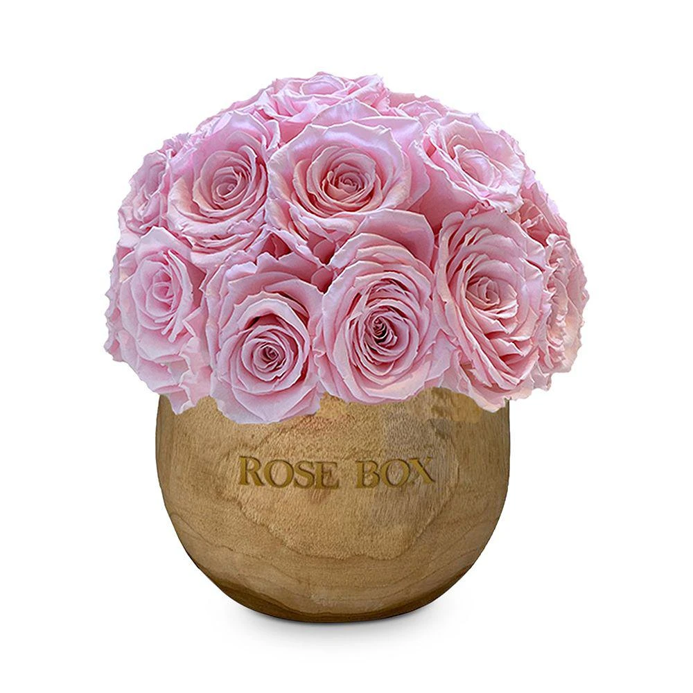 商品Rose Box NYC|Wooden Dream Half Ball of Roses,价格¥3207,第1张图片详细描述