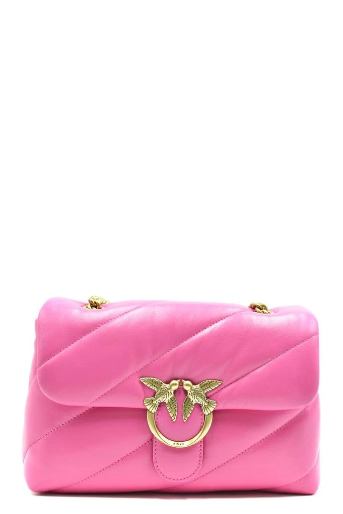 商品PINKO|Pinko Womens Pink Other Materials Shoulder Bag,价格¥3683,第1张图片